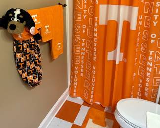 University of Tennessee "Vols" Bathroom Decor