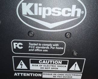 Klipsch Quintet III Black Center Channel Speaker