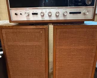 Sansui Solid State 2000A Receiver with Speakers