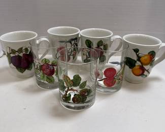 Portmeirion Pomona Collection Fruit Plates and Nesting Bowls