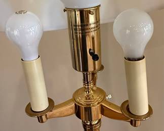 Brass Floor Lamp