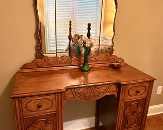 Victorian Style Walnut Dresser