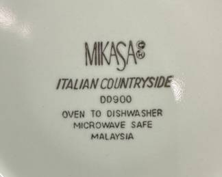 Mikasa Italian Countryside DD900 Dinnerware Set