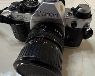 Canon AE-1 Program 35mm Film Camera