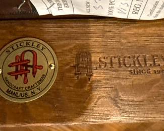 Stickley Oak Bar Stools (4)