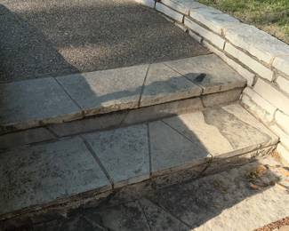 Stairs Leading From The Street To The Home ~ Be Careful On The Steps!