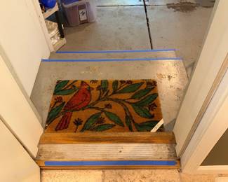 Stairs Leading To The Garage ~ Be Careful On The Step!