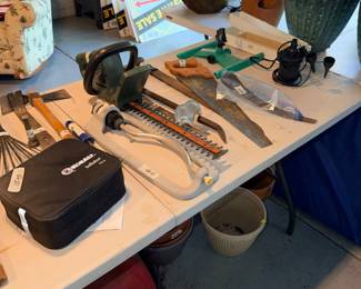 Items Located In The Garage