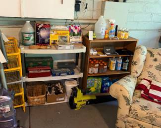 Items Located In The Garage