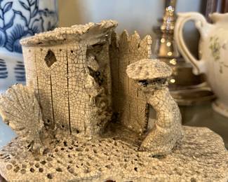 Steel Burden Sculpture 