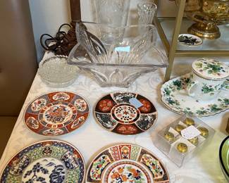 Vintage Imari Pkates