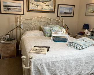 Queen Size Heavy Iron Bed