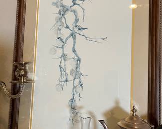 Birds and Berries Print by J.Swan