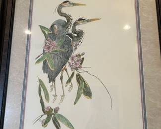 Blue Herons 46/574 by J.Swan