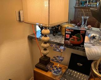 we have two of these awesome mid-century style lamps