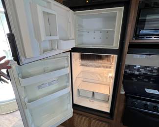 As a fridge and freezer… Both work wonderfully can either runoff of electricity or propane.