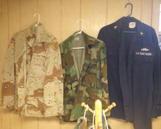 Desert Storm / Coast Guard military uniforms