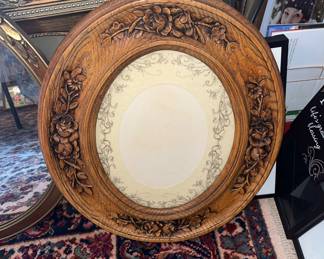 Vintage carved frame