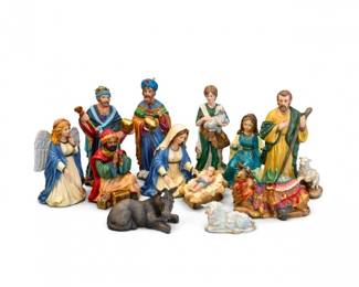 95 VintageRetired2000sKirklandSignatureTraditionsNativitySet