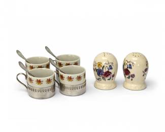 16 VintageHANALEIDistinctivePewtersaltandpepperset