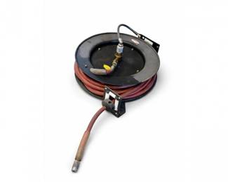 41 IndustrialRetractableAirHoseReelWallMount