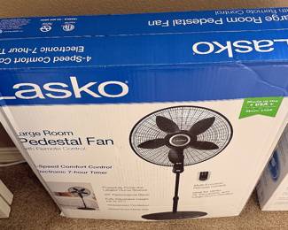 Brand new in the box group of 3 Lasko fans