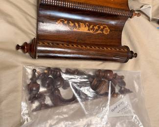 Scarce Antique Clock, needs some tlc, but believe case parts are there