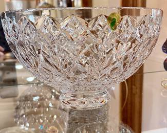 Pristine Waterford Crystal LG Bowl