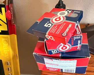 Boxes of C02 new cartridges