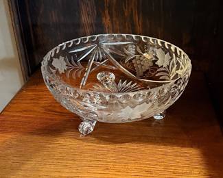 Vintage Crystal Bowl
