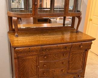 Shown in place with original top mirrored back