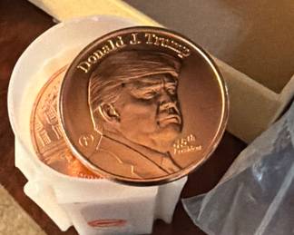 Trump copper 1 oz rounds