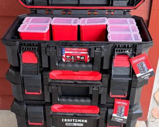 New with tags, Craftsman 4 Stack, TradeStack rolling tool box.