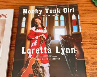 Honky Tonk Girl, autographed inside, not personalized