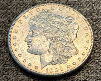 1904 S Silver Dollar, 1 of 4 to be offered