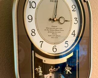 Nice Seiko working musical wall clock