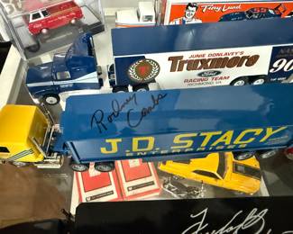 Rodney Combs signed truck