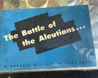 Very rare vintage booklet "The Battle of the Aleutians".