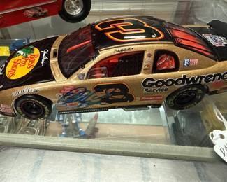 Die cast car signed by Dale Earnhardt
