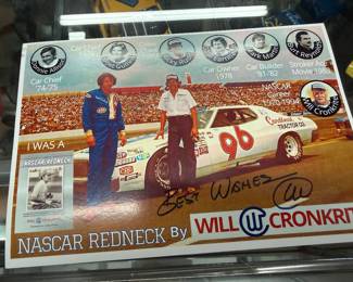 Walter Cronkite signed photo