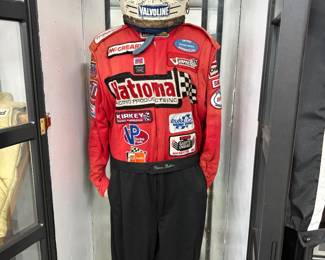 Rare Steve Butler complete uniform with helmet