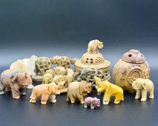 Stone Elephant Collection