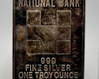 999 Fine Silver One Troy Ounce — Hospital Trust National Bank
