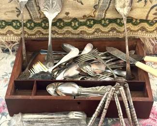 Mystery Silverplate Cutlery Lot