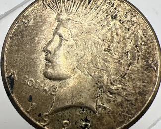 Silver Peace Dollar 1923-S