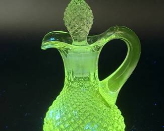 Westmoreland English Hobnail Clear Cruet