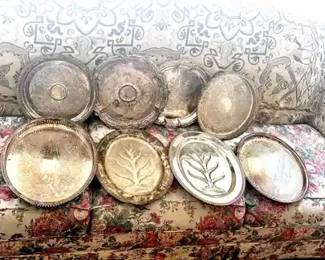Silver Plated & Silver Tone Platters