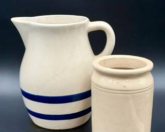 (2) Signed Pottery Pieces