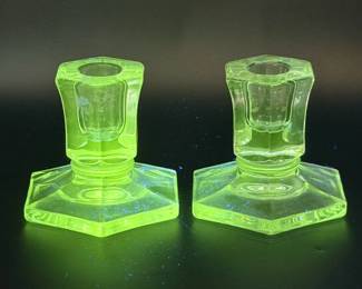 (2) Small Candle Holders