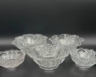 (6) Gorgeous Antique Bowls